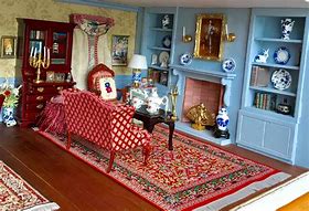 Image result for Dollhouse Living Room