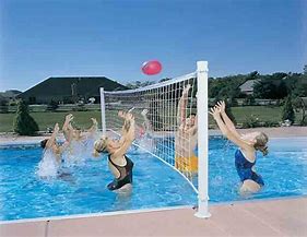 Image result for Pool Volleyball Set