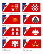 Image result for Serbia Flag Square