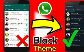 Image result for Black Whatsapp Theme