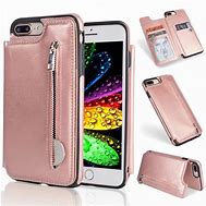Image result for Wallet Phone Cases iPhone 8 with Change Zipper