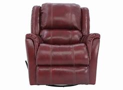 Image result for Leather and Fabric Swivel Rocker Chair
