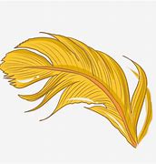 Image result for Yellow Feather Clip Art