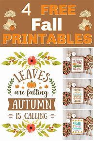 Image result for 12 Free Fall Printables