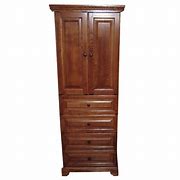Image result for Narrow Armoire Furniture