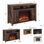 Image result for Console Fireplace