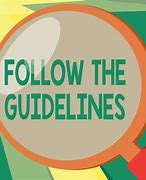 Image result for Guidelines Clip Art Free