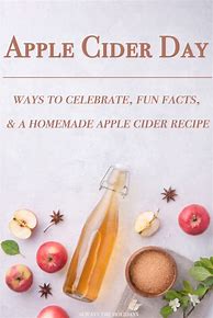 Image result for National Apple Cider Day