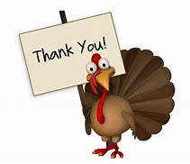 Image result for Turkey Thank You Clip Art