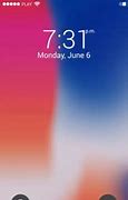 Image result for iPhone X-Lock Screen Actual Size