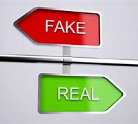 Image result for Fake vs Real Ones
