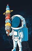 Image result for Cartoom Space Man Wallpaper