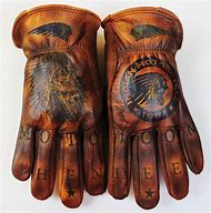 Image result for Custom Made Leather Gloves Motorcycle