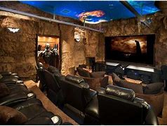 Image result for Batcave Home Theater Room