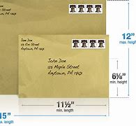 Image result for USPS Envelope Sizes