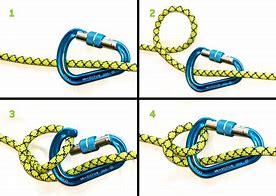 Image result for Climbing Knots Carabiner