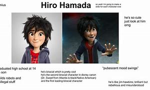Image result for Big Hero 6 Hiro Memes