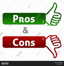 Image result for Pros and Cons Thumbs Image