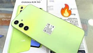 Image result for Samsung A34 5G Lime Green