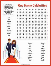 Image result for People Name Search Puzzle