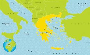 Image result for Greece On Europe Map