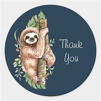 Image result for Thank You Sloth Clip Art