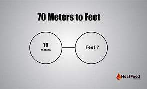 Image result for How Far Is 70 Meters