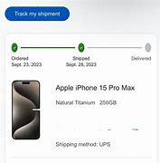 Image result for Apple iPhone 15 Pro Max Receipt