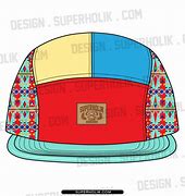 Image result for 5 Panel Hat Vector