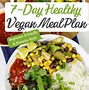 Image result for Vegan Diet Meal Plan Template