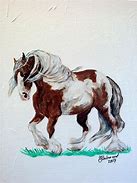 Image result for Gypsy Vanner Horse Art
