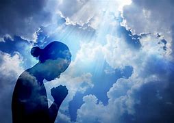 Image result for Woman Praying Up to Heaven