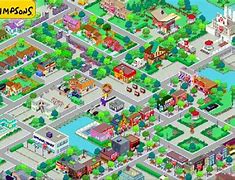 Image result for Simpsons Map Pinterest