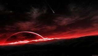 Image result for Red Space Forest Background