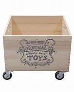 Image result for DIY Storage Box with Wheels