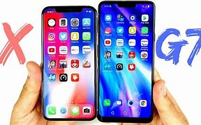 Image result for LG G7 ThinQ vs iPhone X