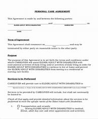 Image result for Personal Contract Sample