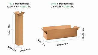 Image result for Dimensions of a Box