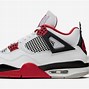 Image result for Jordan Retro 4S Military Red Made From