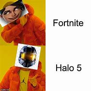 Image result for Halo vs Fortnite Meme