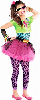 Image result for 1980s Style for Girls