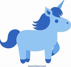 Image result for Blue Unicorn Free Clip Art