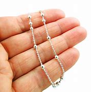 Image result for Silver Ball Chain