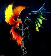 Image result for Dragon and Phoenix Mythology