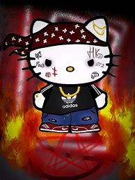 Image result for Hello Kitty Thug Meme
