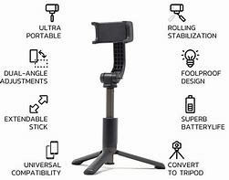 Image result for Monopod Selfie Stick with a Flexible Head