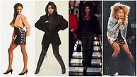Image result for 1980s Fashion Female Black