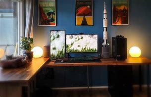 Image result for Aesthetic PC Setup