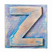 Image result for Wooden Block Letter Z