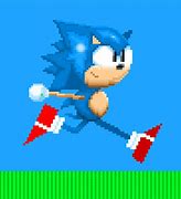 Image result for 8-Bit Classic Sonic the Hedgehog Running